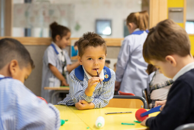 Pensamiento crítico post, alumno Infantil