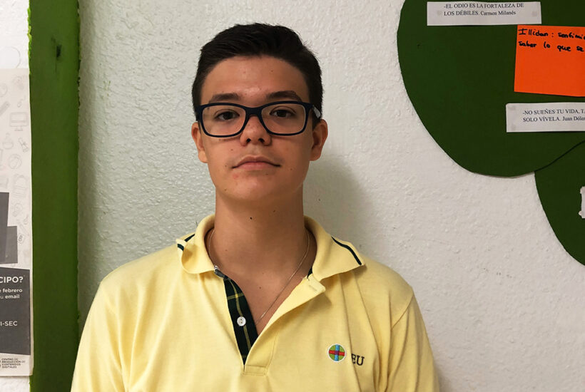 Antonio Ríos Conesa, premiado con beca a la excelencia académica
