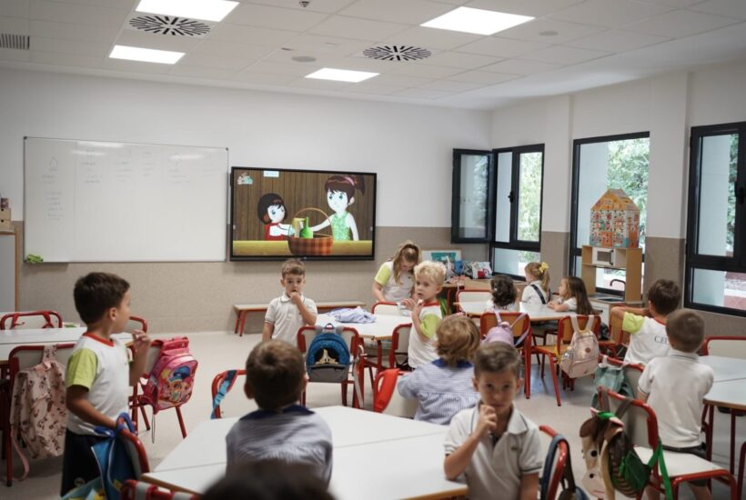 Primer día de colegio en Infantil y Primaria