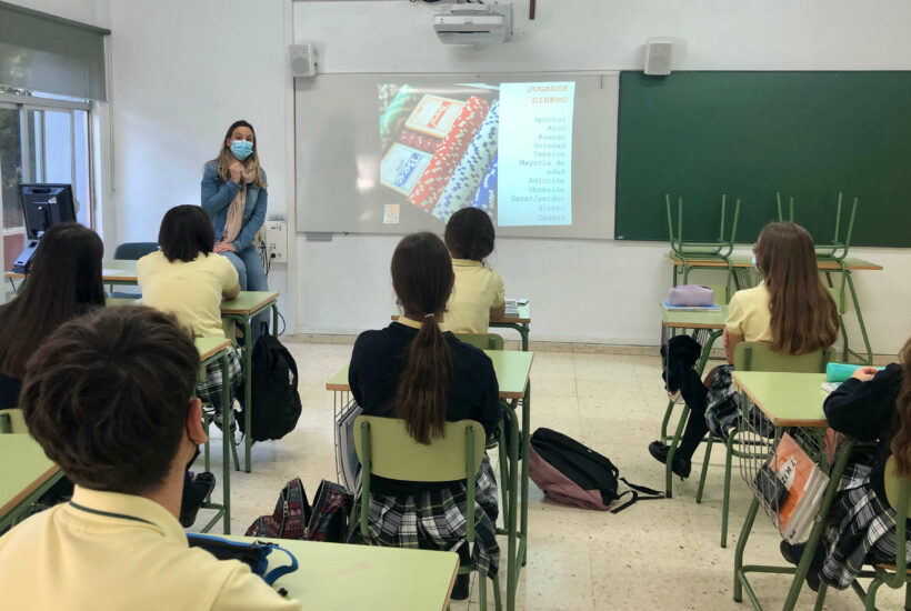 Charla preventiva sobre los peligros del juego y las apuestas